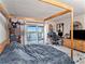 Bedroom with four-poster bed and balcony view at 4141 Bayshore Blvd # 1204, Tampa, FL 33611