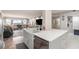 The kitchen's open design merges with living spaces, ideal for gatherings and entertaining at 4141 Bayshore Blvd # 1204, Tampa, FL 33611