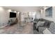 Living room and kitchen area at 4141 Bayshore Blvd # 1204, Tampa, FL 33611