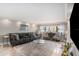 Bright living room featuring a large window with stunning views and elegant furnishings at 4141 Bayshore Blvd # 1204, Tampa, FL 33611