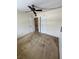 This is a bedroom featuring a ceiling fan, closet, and neutral walls at 4715 Bay Ne St # 235, St Petersburg, FL 33703