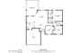 Detailed floor plan showcasing the layout of this 1256 sq ft home, including the screened porch at 502 36Th W St, Palmetto, FL 34221