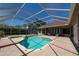 Beautiful screened-in pool with ample deck space, ideal for outdoor enjoyment at 5807 Thoreau Pl, Lithia, FL 33547