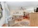 Comfortable living room with a sofa and hardwood floors at 7703 W Hiawatha St, Tampa, FL 33615