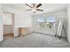 Bedroom with large windows that bring ample light into the room, highlighting the beautiful interior at 8953 Gallantree Pl, Land O Lakes, FL 34637