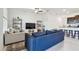 Cozy living room with comfortable seating and modern decor at 8953 Gallantree Pl, Land O Lakes, FL 34637