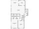 Detailed floorplan illustrating the layout of the home, including room dimensions and features at 101 Dogwood Cir, Seminole, FL 33777