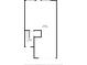 Floorplan showing foyer and large garage space at 187 145Th E Ave # 3, Madeira Beach, FL 33708