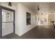 Hallway leading to condos provides residents with a comfortable and covered path to their units, enhancing convenience at 19029 Us Highway 19 N # 26-204, Clearwater, FL 33764