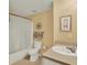 Cozy bathroom with tub and coordinated accessories at 1910 E Palm Ave # 11216, Tampa, FL 33605