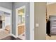 Hallway leading to the bedroom and bathroom at 20749 Auburn Leaf Trl, Land O Lakes, FL 34638