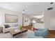 Inviting living room with modern decor, with an open layout to the dining area at 2803 Bent Leaf Dr, Valrico, FL 33594