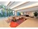 Bright meeting room with a large conference table and floor to ceiling windows at 2912 W Santiago St # 1401, Tampa, FL 33629