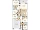 Detailed floor plan showcasing four bedrooms, a great room, and a two-car garage at 3408 Lumber Falls Dr, Plant City, FL 33565