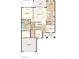 Detailed floorplan showcasing the layout of the home with the arrangement of rooms at 3415 Lumber Falls Dr, Plant City, FL 33565