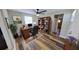 Cozy home office with desk, bookshelf, and hardwood floors at 4331 Fairfield S Ave, St Petersburg, FL 33711