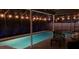 Private pool area with ambient lighting, perfect for evening relaxation at 6345 Dartmouth N Ave, St Petersburg, FL 33710