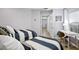 Comfortable bedroom with two twin beds, a desk, and a chair, offering a functional living space at 700 S Harbour Island Blvd # 547, Tampa, FL 33602