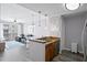 Open-concept kitchen and living area, with stainless steel appliances and modern finishes at 700 S Harbour Island Blvd # 547, Tampa, FL 33602