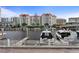 Picturesque waterfront view of luxury condos and a marina, perfect for boating enthusiasts at 700 S Harbour Island Blvd # 547, Tampa, FL 33602