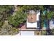 Overhead view of home with pool at 8238 30Th N Ave, St Petersburg, FL 33710