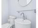 Bathroom featuring modern faucet and stylish vessel sink at 8238 30Th N Ave, St Petersburg, FL 33710