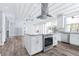 Spacious kitchen with stainless appliances, granite countertops, and vaulted ceilings with lots of light at 8238 30Th N Ave, St Petersburg, FL 33710