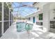 Inviting screened-in pool with a clear view at 8238 30Th N Ave, St Petersburg, FL 33710