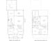 Detailed floor plan showcasing the layout of the first and second floors at 859 18Th N Ave, St Petersburg, FL 33704