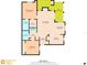 Detailed floor plan showing the layout of this 1003 sq ft home, including a patio and two bedrooms at 8724 Mallard Reserve Dr # 101, Tampa, FL 33614