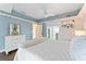 Serene bedroom featuring a soft color palette and natural light at 90 Bahama Cir, Tampa, FL 33606