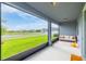 Screened in patio, perfect for relaxing and enjoying the views of the backyard at 12916 Brookside Moss Dr, Riverview, FL 33579