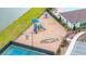 Community playground area near lake, tennis courts, clubhouse and pool; perfect for recreation and Gathering fun at 12916 Brookside Moss Dr, Riverview, FL 33579