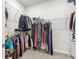 Spacious walk-in closet with abundant storage and organizational options at 12916 Brookside Moss Dr, Riverview, FL 33579