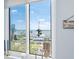 Inviting window with gorgeous views of the water and lush landscape at 1460 Gulf Blvd # 509, Clearwater Beach, FL 33767