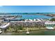 Scenic aerial view of Shorecrest, waterfront location, and beautiful coastal setting at 1847 Shore S Dr # 204, South Pasadena, FL 33707