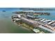 Aerial view of Shorecrest community with waterfront views and intercoastal waterways at 1847 Shore S Dr # 204, South Pasadena, FL 33707