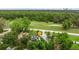 A serene home setting near a golf course and lush greenery, offering a peaceful and picturesque environment at 2616 Fairway S Ave, St Petersburg, FL 33712
