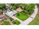 A charming property with lush landscaping and a well-maintained lawn in a tranquil neighborhood at 2616 Fairway S Ave, St Petersburg, FL 33712