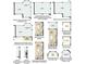 Selection of optional floor plan configurations, including extended lanais and gourmet kitchen layouts at 29936 Rusco Ct, Wesley Chapel, FL 33543