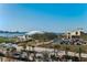 Scenic view of a waterfront park and an amphitheater with a backdrop of clear blue skies and distant city skyline at 331 Cleveland St # 402, Clearwater, FL 33755