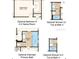 Floor plan featuring optional bedroom and bathroom configurations for flexible living arrangements at 3409 Lumber Falls Dr, Plant City, FL 33565