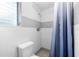 Bathroom with shower and toilet at 416 Graham Dr, Clearwater, FL 33765