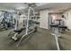 A well-equipped fitness center featuring a variety of weight machines and exercise equipment at 7050 Sunset S Dr # 912, South Pasadena, FL 33707