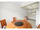 Light dining area featuring a round table with view to the kitchen at 8533 110Th St # 207, Seminole, FL 33772
