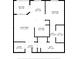 Detailed floor plan showcasing layout of rooms, dimensions, and spatial relationships within the property at 1810 E Palm Ave # 5114, Tampa, FL 33605