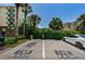 Close-up of the on-site car wash area at 19531 Gulf Blvd # 604, Indian Shores, FL 33785