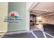 Close-up of the Golden Shores North Lobby entrance with signage and glass doors at 19531 Gulf Blvd # 604, Indian Shores, FL 33785