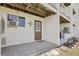 Covered outdoor patio with tile flooring, providing a private retreat at 269 Madeira Cir, Tierra Verde, FL 33715