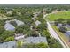 An aerial view displays the community's close proximity to local schools and various points of interest at 3261 Haviland Ct # 303, Palm Harbor, FL 34684
